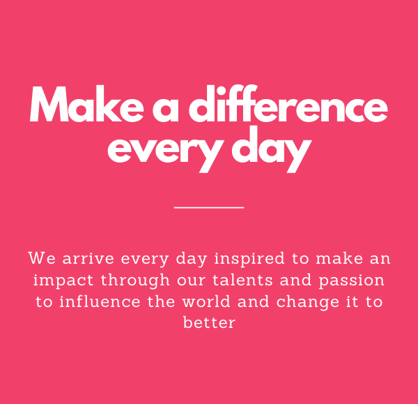 make a difference every day image